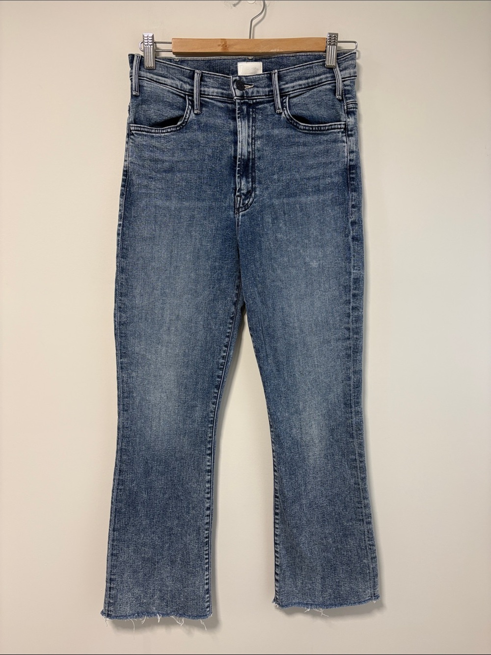 MOTHER The Hustler Ankle Fray Jeans